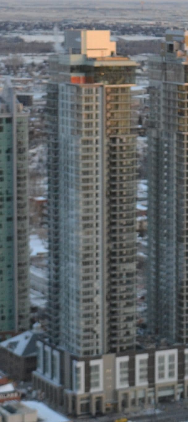 The Guardian North condominium tower in Calgary