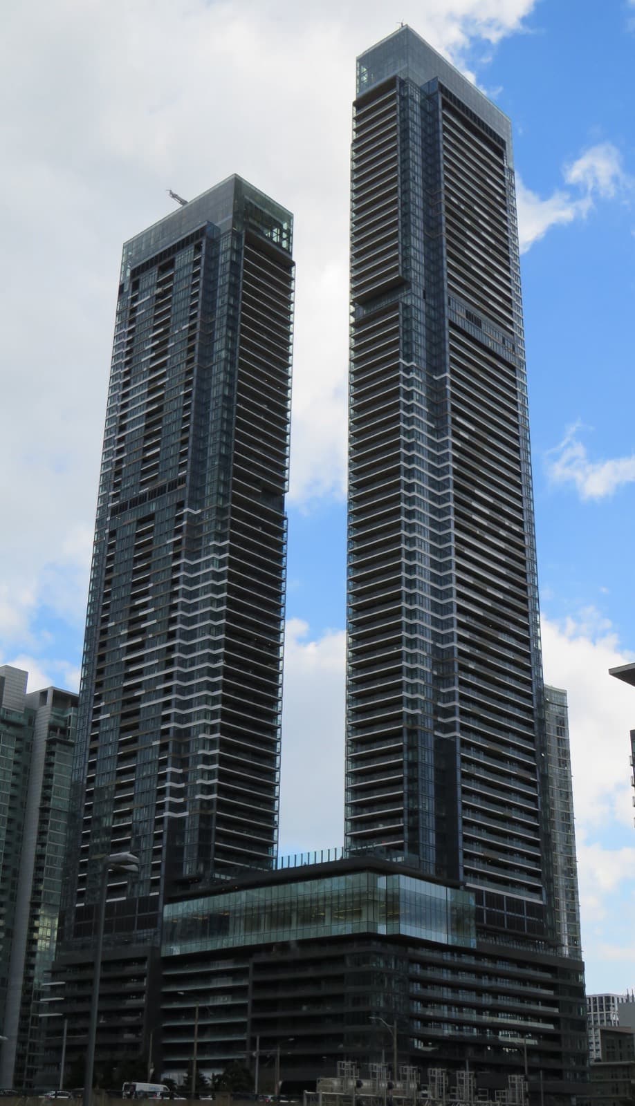 The Concord Canada House towers in Toronto's CityPlace