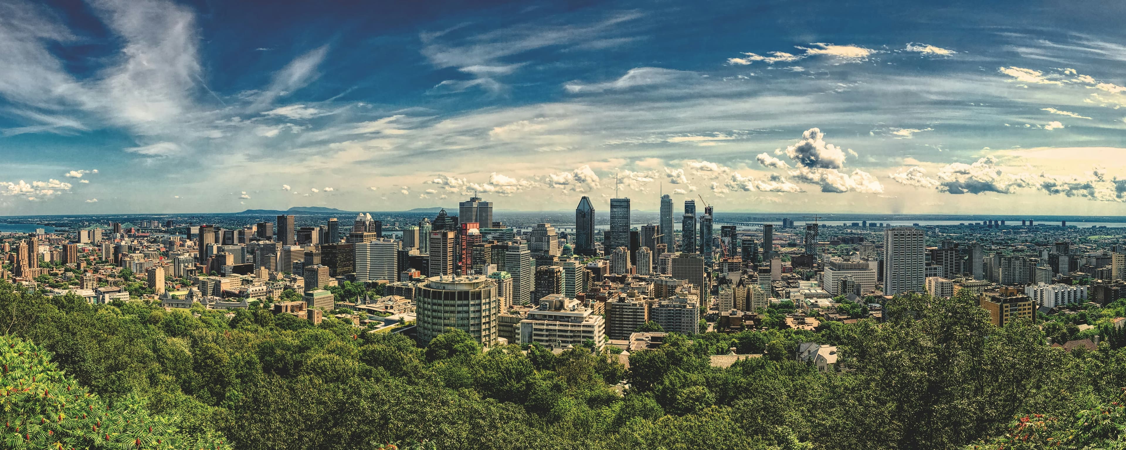 Montreal city view
